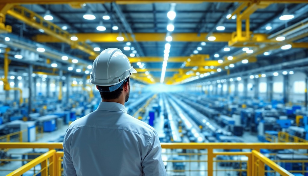 Indústria moderna e tecnológica